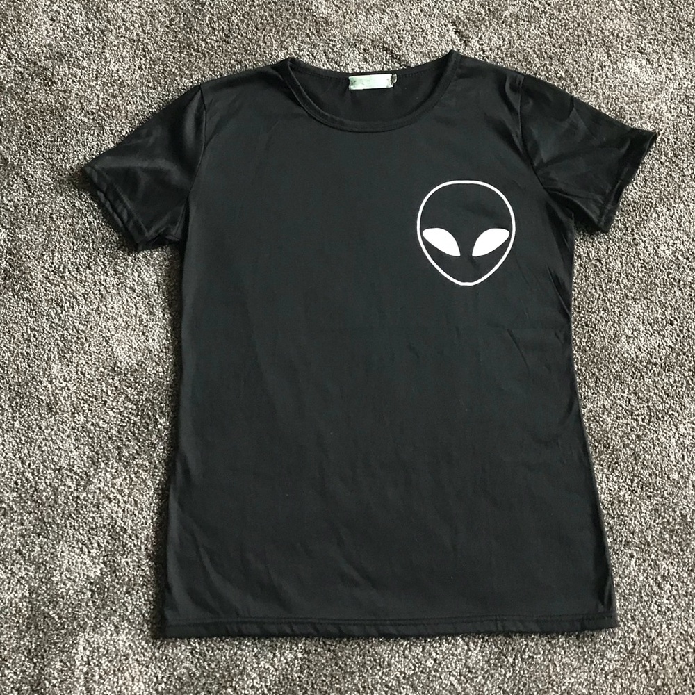 Black Alien Shirt